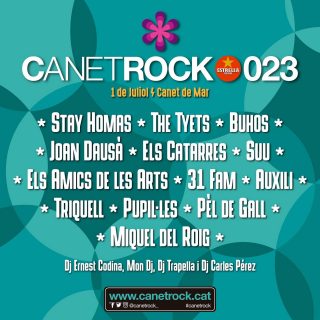 JA TENIM EL CARTELL DE CANETROCK 023! 🌸
Afanya’t! No et quedis sense la teva entrada! 🎫
#canetrock #música #canet #festival
