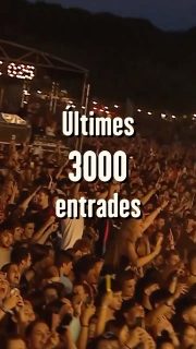 ATENCIÓ!
ÚLTIMES 3.000 ENTRADES A LA VENDA! 🎫