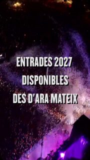 Entrades ja a la venda pel Canet Rock 027! Compra ara les teves a preu promocional.
El 3 de juliol del 2027 veurem sortir el sol! ☀️ 
Més informació a canetrock.cat
#canetrock